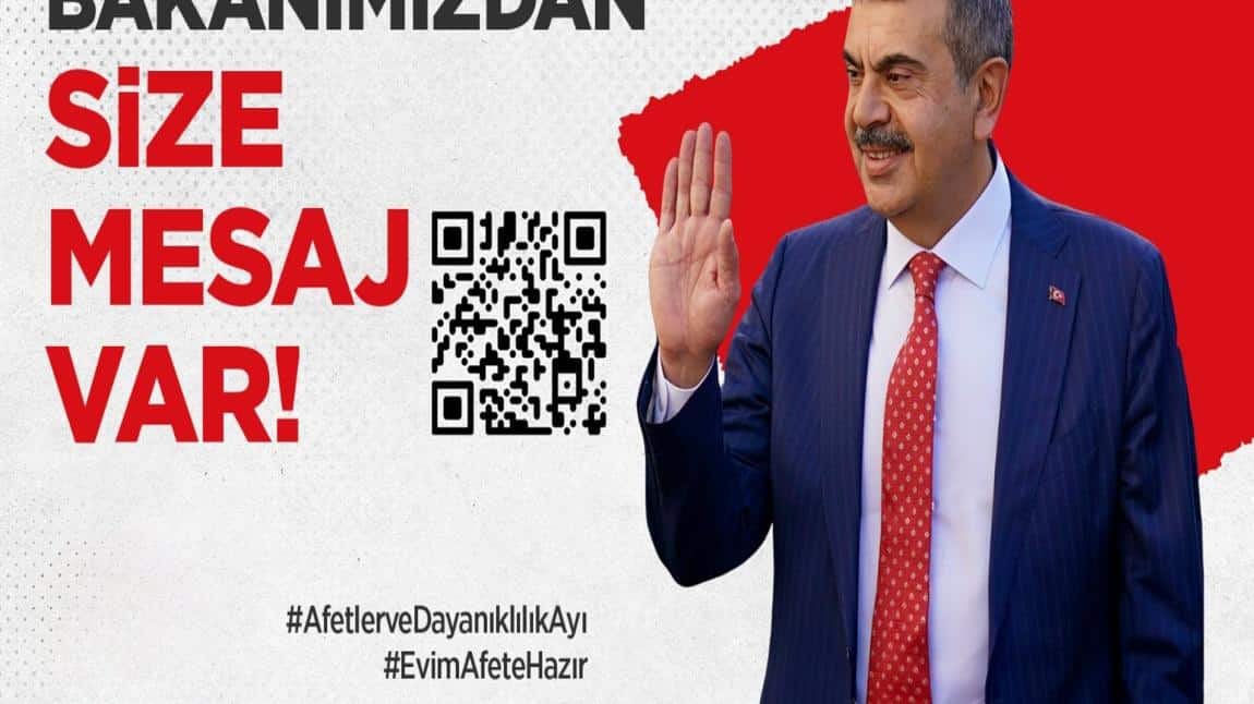 AFETLER VE DAYANIKLILIK AYI KAPSAMINDA OKULUMUZDA EŞ ZAMANLI TATBİKAT UYGULANDI